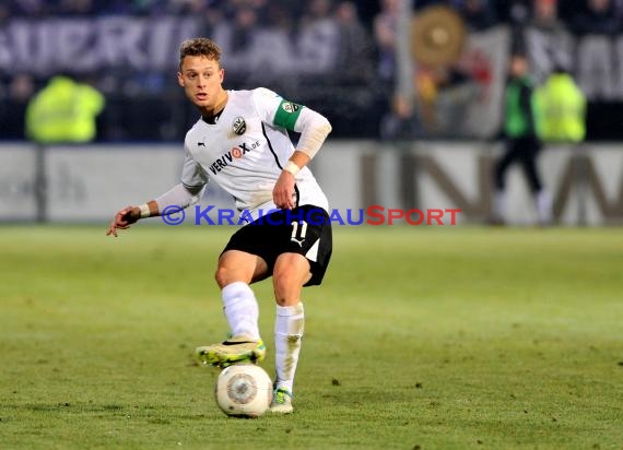 2. Bundesliga SV Sandhausen - FC Erzgebirge Aue im Hardtwaldstadion (© Kraichgausport / Loerz)